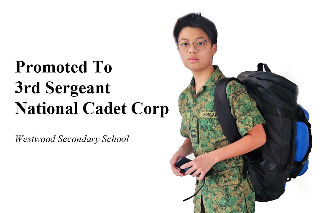 Promoted to 3rd Sergeant NCC